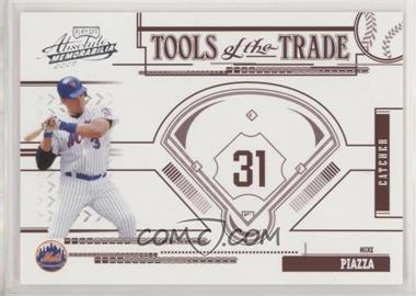 2005 Playoff Absolute Memorabilia - Tools of the Trade - Red #TT-155 - Mike Piazza /250 [Noted]
