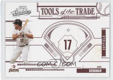 2005 Playoff Absolute Memorabilia - Tools of the Trade - Red #TT-17 - Lance Berkman /250