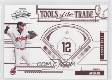 2005 Playoff Absolute Memorabilia - Tools of the Trade - Red #TT-171 - Roberto Alomar /250