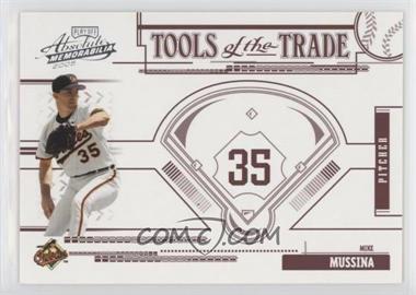 2005 Playoff Absolute Memorabilia - Tools of the Trade - Red #TT-35 - Mike Mussina /250