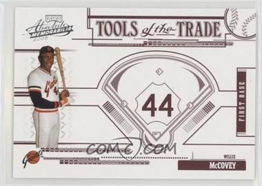 2005 Playoff Absolute Memorabilia - Tools of the Trade - Red #TT-61 - Willie McCovey /250