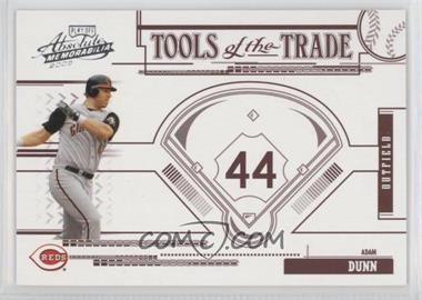 2005 Playoff Absolute Memorabilia - Tools of the Trade - Red #TT-71 - Adam Dunn /250