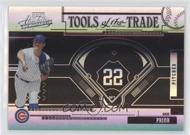 2005 Playoff Absolute Memorabilia - Tools of the Trade - Reverse Black Spectrum #TT-151 - Mark Prior /5