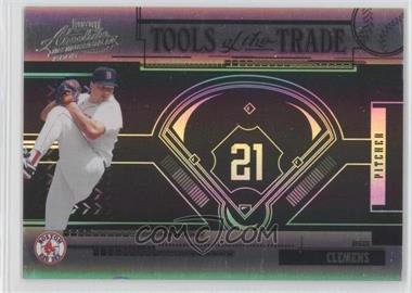 2005 Playoff Absolute Memorabilia - Tools of the Trade - Reverse Black Spectrum #TT-175 - Roger Clemens /5