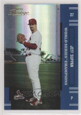 2005 Playoff Prestige - [Base] - Playoff Champions World Series #98 - Jeff Suppan /19 [Noted]