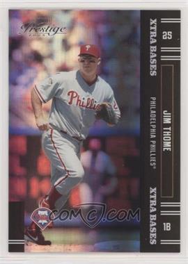 2005 Playoff Prestige - [Base] - Xtra Bases Black #125 - Jim Thome /25