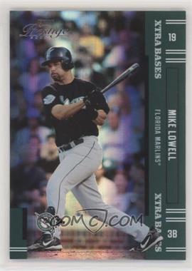 2005 Playoff Prestige - [Base] - Xtra Bases Green #19 - Mike Lowell /50