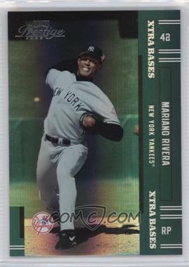 2005 Playoff Prestige - [Base] - Xtra Bases Green #42 - Mariano Rivera /50