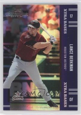 2005 Playoff Prestige - [Base] - Xtra Bases Purple #117 - Lance Berkman /100