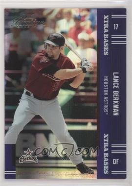 2005 Playoff Prestige - [Base] - Xtra Bases Purple #117 - Lance Berkman /100