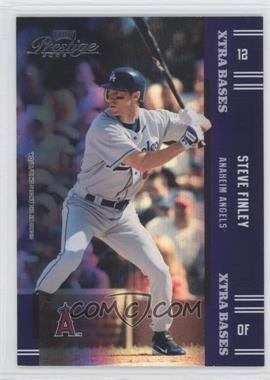 2005 Playoff Prestige - [Base] - Xtra Bases Purple #150 - Steve Finley /100