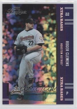 2005 Playoff Prestige - [Base] - Xtra Bases Purple #22 - Roger Clemens /100