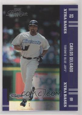 2005 Playoff Prestige - [Base] - Xtra Bases Purple #88 - Carlos Delgado /100