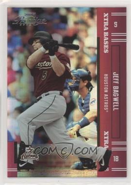 2005 Playoff Prestige - [Base] - Xtra Bases Red #4 - Jeff Bagwell /150