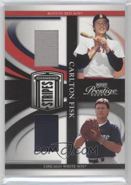 2005 Playoff Prestige - Changing Stripes - Jerseys #C-22 - Carlton Fisk /250