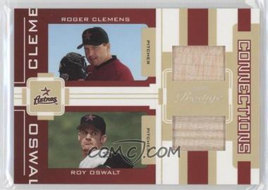 2005 Playoff Prestige - Connections - Bats #C-6 - Roger Clemens, Roy Oswalt /250