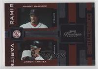 Manny Ramirez, Jason Varitek #/100