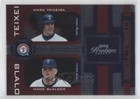 Mark Teixeira, Hank Blalock #/100