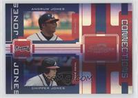 Andruw Jones, Chipper Jones #/25