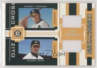Bobby Crosby, Barry Zito [Good to VG‑EX] #/250