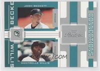 Josh Beckett, Dontrelle Willis