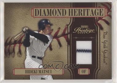 2005 Playoff Prestige - Diamond Heritage - Jerseys #DH-14 - Hideki Matsui /100