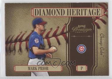 2005 Playoff Prestige - Diamond Heritage #DH-10 - Mark Prior