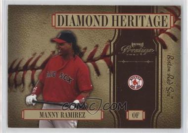 2005 Playoff Prestige - Diamond Heritage #DH-7 - Manny Ramirez
