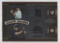 Ivan Rodriguez, Todd Helton [EX to NM] #/100