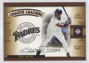 2005 Playoff Prestige - League Leaders Single #LLS-10 - Tony Gwynn