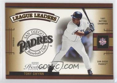 2005 Playoff Prestige - League Leaders Single #LLS-10 - Tony Gwynn