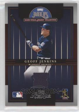 2005 Playoff Prestige - MLB Game-Worn Jersey Collection #8 - Geoff Jenkins