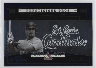 2005 Playoff Prestige - Prestigious Pros - Blue #PP-66 - Albert Pujols /900