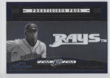 2005 Playoff Prestige - Prestigious Pros - Blue #PP-84 - Carl Crawford /900