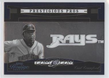 2005 Playoff Prestige - Prestigious Pros - Blue #PP-84 - Carl Crawford /900