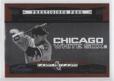 2005 Playoff Prestige - Prestigious Pros - Orange #PP-14 - Paul Konerko /500