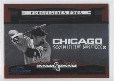 2005 Playoff Prestige - Prestigious Pros - Orange #PP-14 - Paul Konerko /500