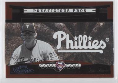 2005 Playoff Prestige - Prestigious Pros - Orange #PP-71 - Jim Thome /500