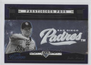 2005 Playoff Prestige - Prestigious Pros - Purple #PP-70 - Jake Peavy /200