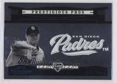 2005 Playoff Prestige - Prestigious Pros - Silver #PP-70 - Jake Peavy /75