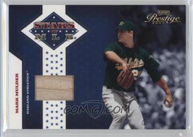 2005 Playoff Prestige - Stars of MLB - Bats #MLB-11 - Mark Mulder /50