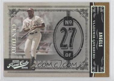 2005 Playoff Prime Cuts - [Base] - Century Silver #1 - Vladimir Guerrero /50