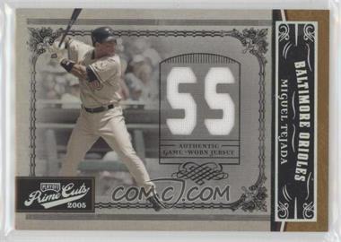 2005 Playoff Prime Cuts - [Base] - Position Jersey #14 - Miguel Tejada /50