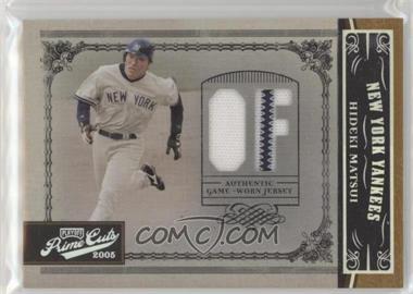 2005 Playoff Prime Cuts - [Base] - Position Jersey #80 - Hideki Matsui /50