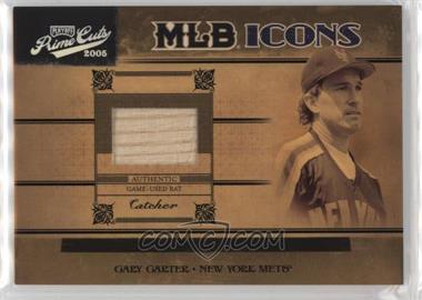 2005 Playoff Prime Cuts - MLB Icons - Bats #MLB-17 - Gary Carter /50