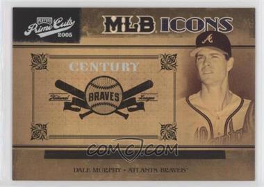 2005 Playoff Prime Cuts - MLB Icons - Century Silver #MLB-11 - Dale Murphy /50