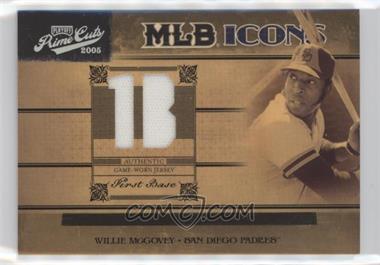 2005 Playoff Prime Cuts - MLB Icons - Position Jerseys #MLB-45 - Willie McCovey /50