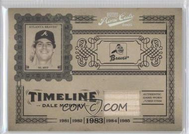 2005 Playoff Prime Cuts - Timeline - Bats #T-1 - Dale Murphy /50