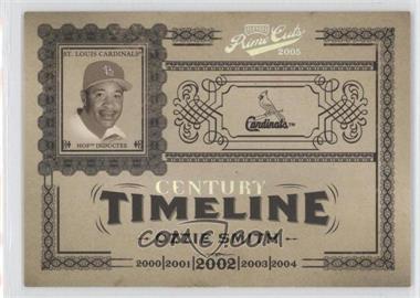 2005 Playoff Prime Cuts - Timeline - Century Silver #T-9 - Ozzie Smith /50