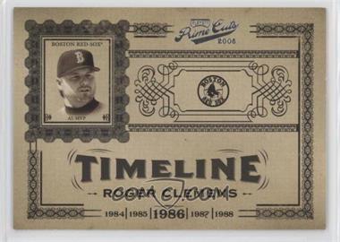 2005 Playoff Prime Cuts - Timeline #T-27 - Roger Clemens /100